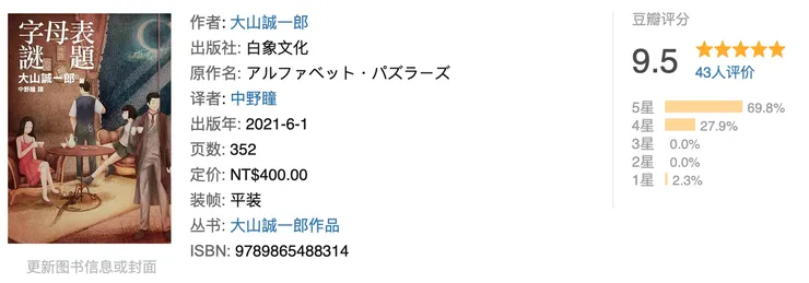 見鬼了，怎麼會只有九點五分？哪個按到一星的自己快去取消先！