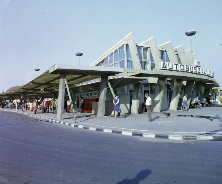 old Bus station of Miskolc