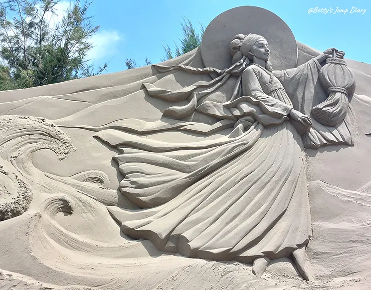 ▲2024苗栗通霄沙雕藝術節/圖片來源:Betty's Jump Diary