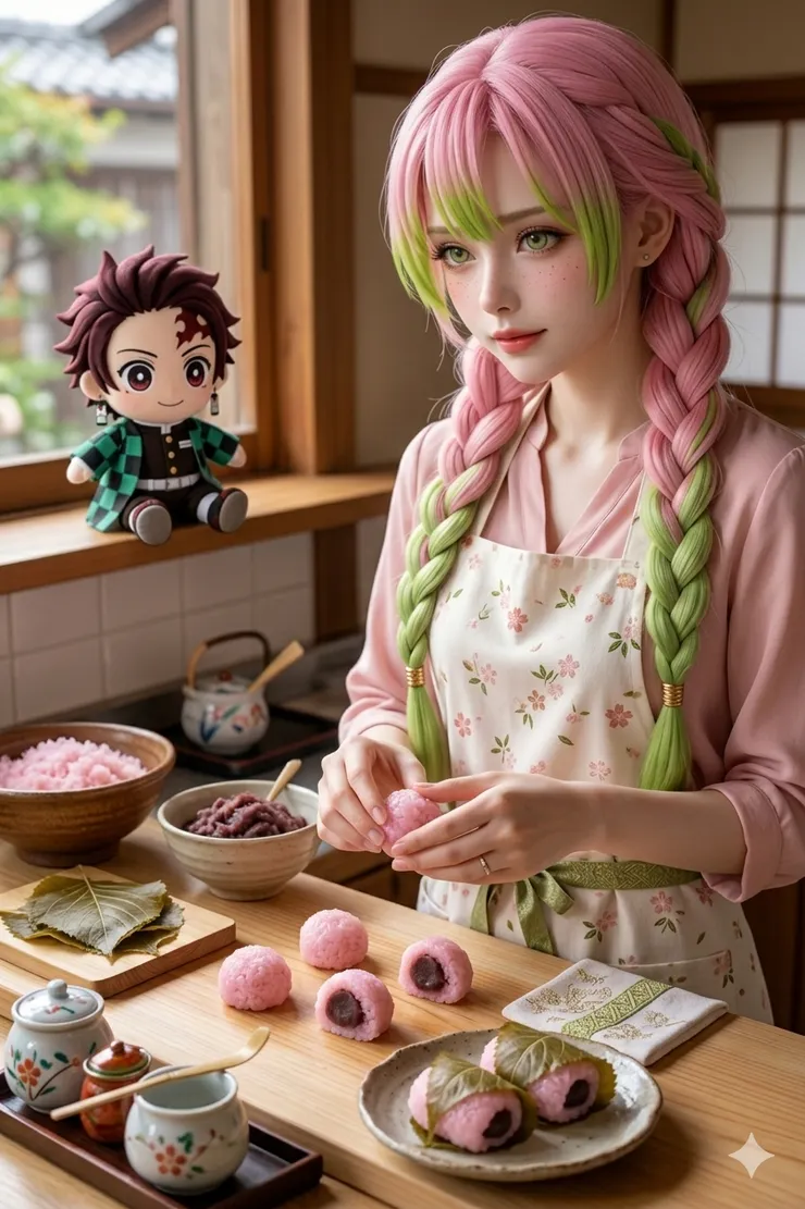 鬼滅之刃戀柱示範生活藝術