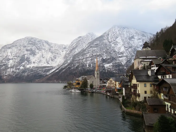 下暴風雪的前一天，當時覺得這裡是人間仙境