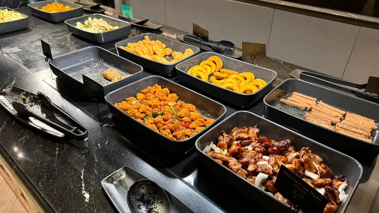 小食區（主要為炸物）