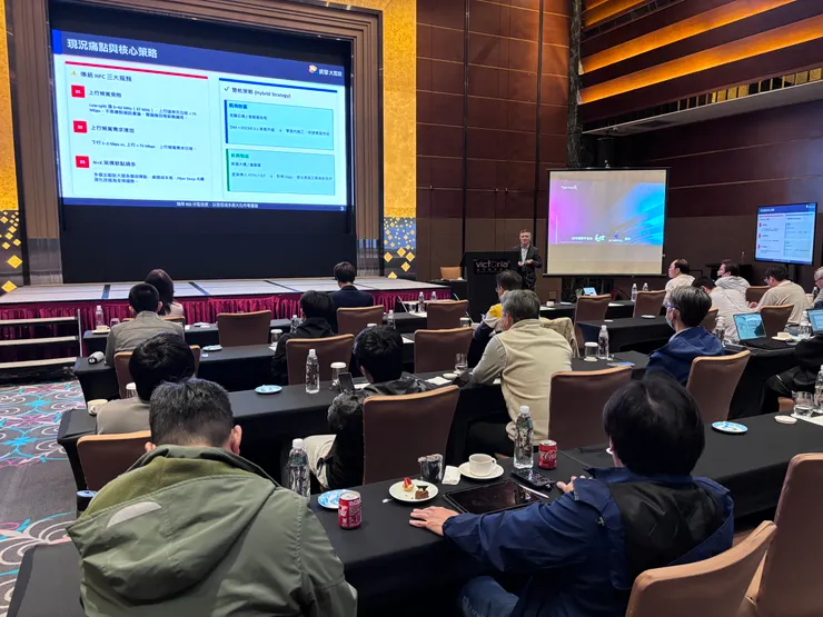 ▲ 凱擘參與 Harmonic 台北寬頻高峰會，宣布全面導入業內領先 DAA 架構，以「雙軌升級策略」推動高速寬頻服務，朝10Gbp網路時代邁進。