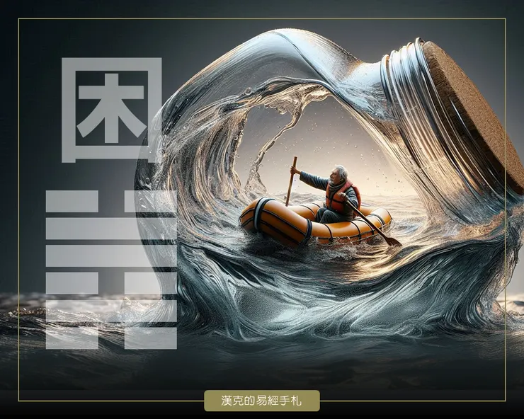 「當一切都失去了，除了靈魂和肉體⋯⋯我仍堅持到最後。」 （漢克設計，AI生成圖）