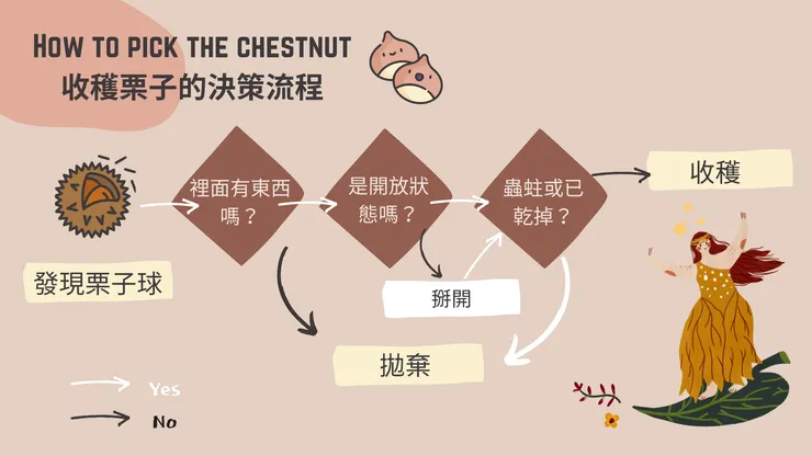 你也可以成為撿栗子達人！