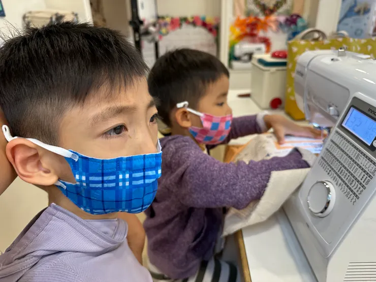 祐哥哥在2023夏令營第二天有來陪伴一下。