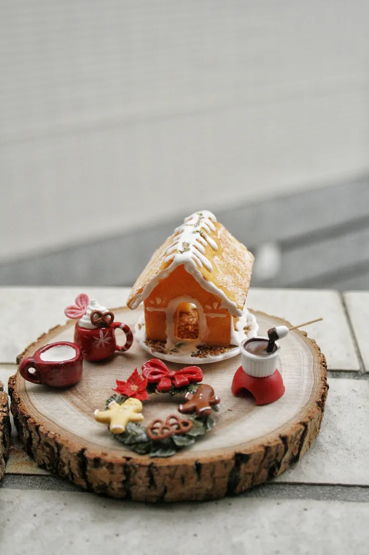 可以自由裝飾的薑餅屋
