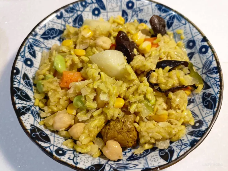 綠花朵蔬食手作──咖哩飯