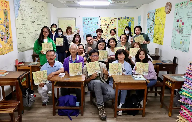 石虎繪本推廣講師結訓後大合照