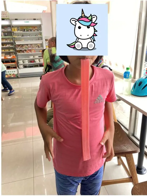 點點：我有很長的舌頭