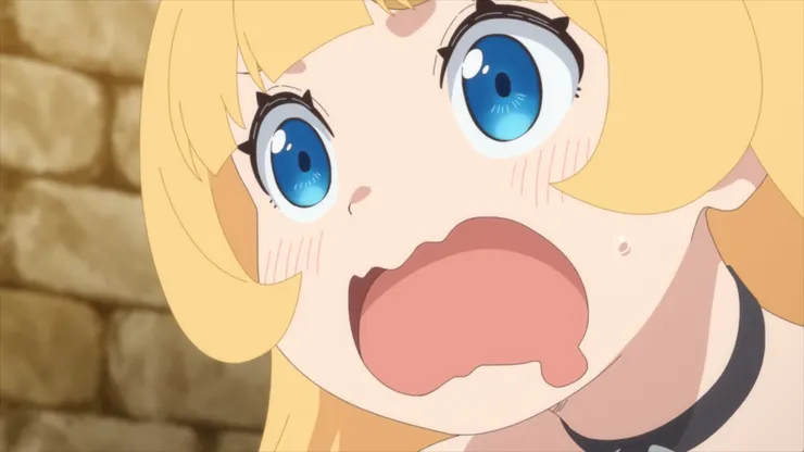 公主以後的常見顏藝之一。頑死抵抗堅守祕密？那是什麼，可以吃嗎？