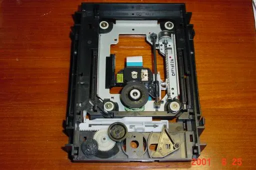 未取出轉盤機構時的照片