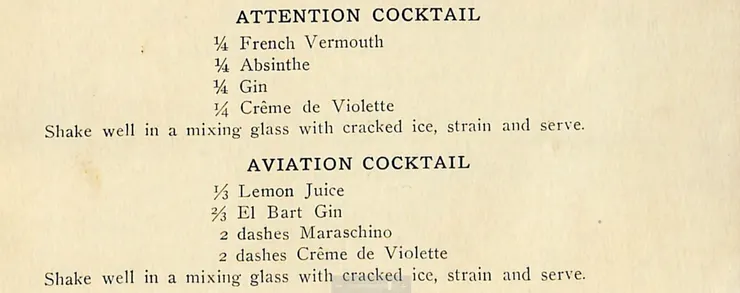 Hugo Ensslin’s Recipes for Mixed Drinks,1917