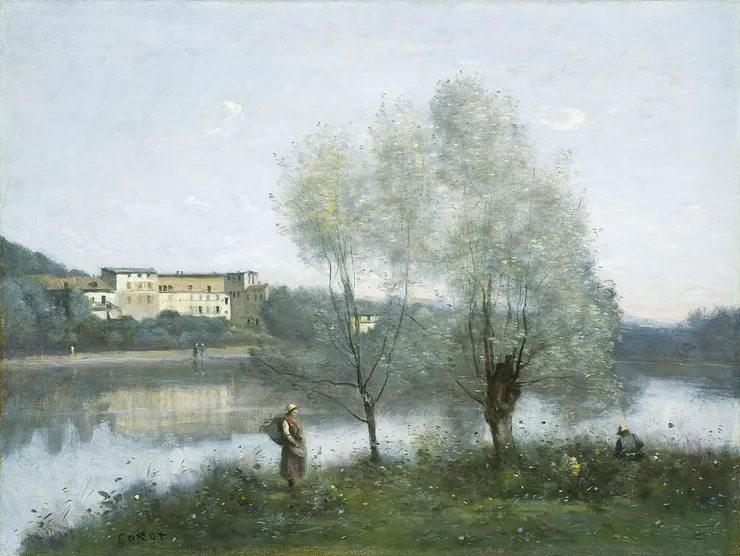 Jean-Baptiste-Camille Corot, Ville d'Avray 1867 | National Gallery Washington D.C