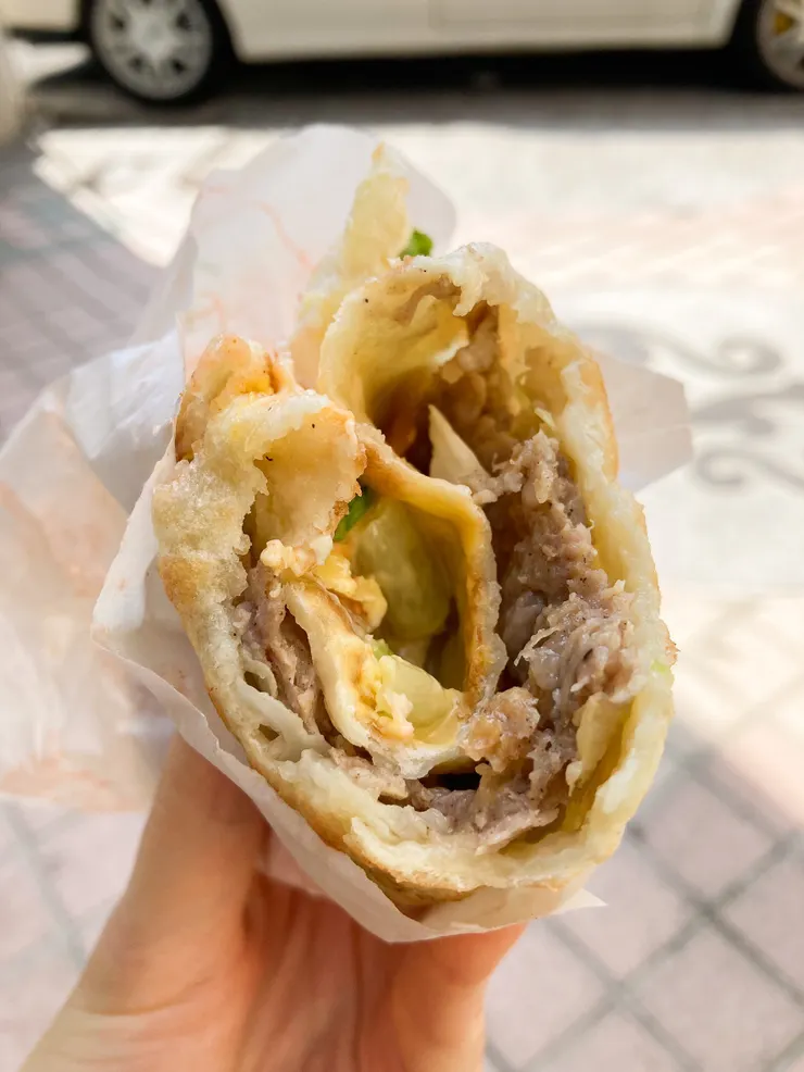 皮真的很薄,肉也超多