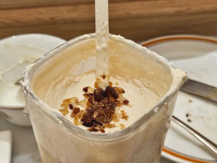 #個人還加了一些些糖晶，但因為是冷品所以會直接吃到要用咬的XD