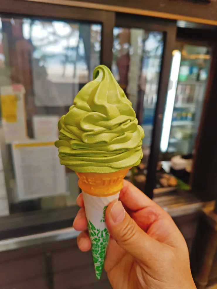 抹茶霜淇淋