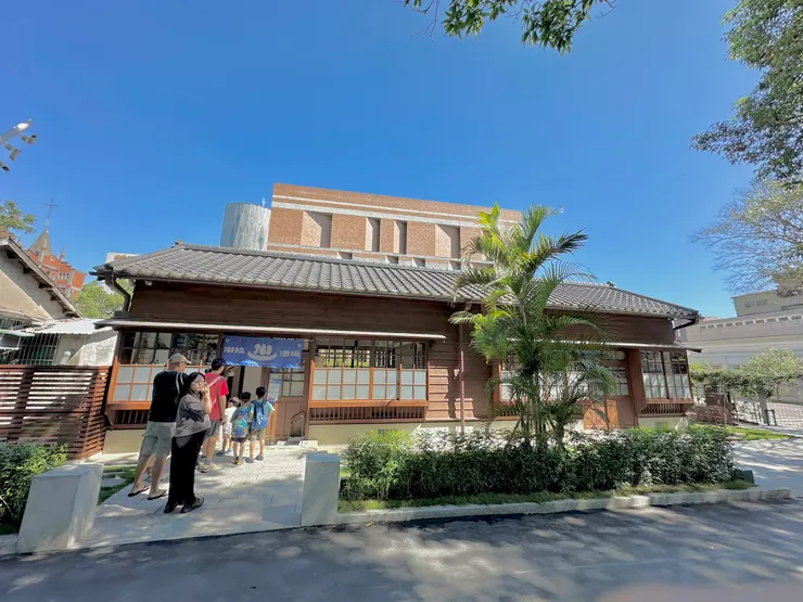 沒想到大溪木博居然還有為孩童設計了遊戲區，很照顧親子族群，超級貼心