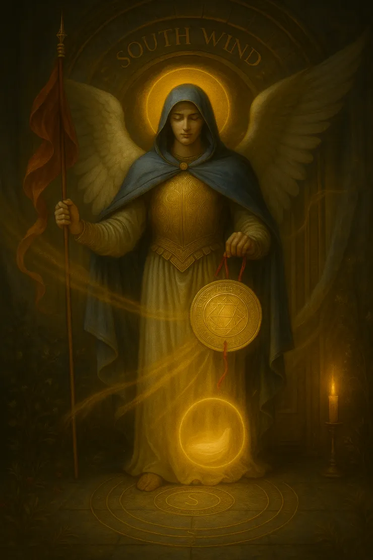 瑪赫尼亞 / 瑪赫尼爾（Machnia / Machniel）—  產床護符天使與「南風之門」守衛