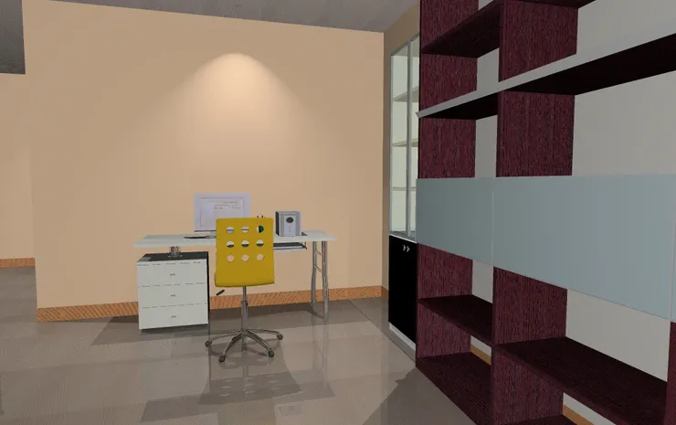 印象中的秘書都獨自坐近經理,不跟其他同事一起。