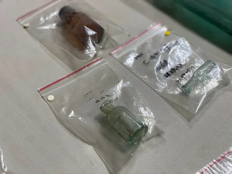 日治時期的玻璃瓶