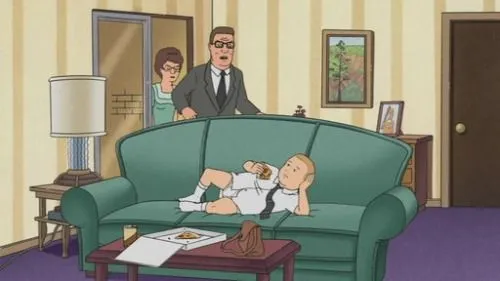 Couch potato bobby hill