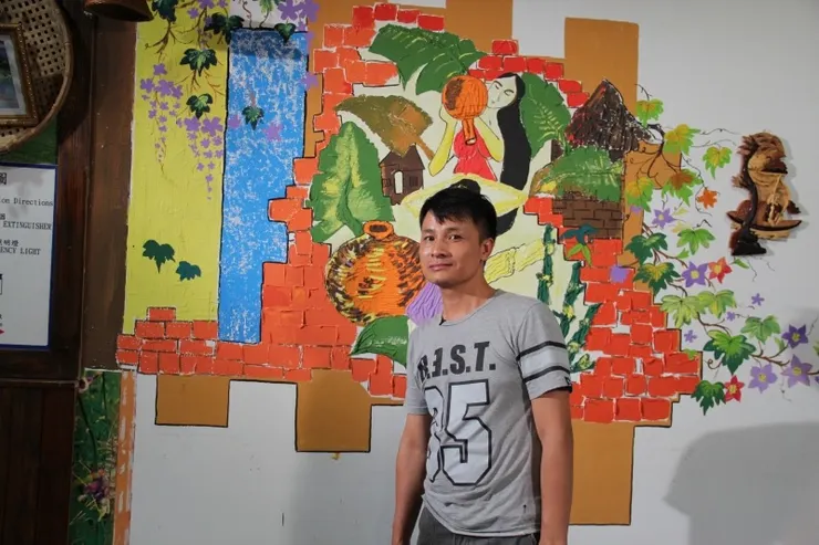 前失聯移工陳維興與他的畫作