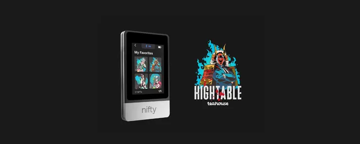 購買者能夠免費獲得Teahouse x Secux Nifty 冷錢包乙個（市價 USD 199 ）