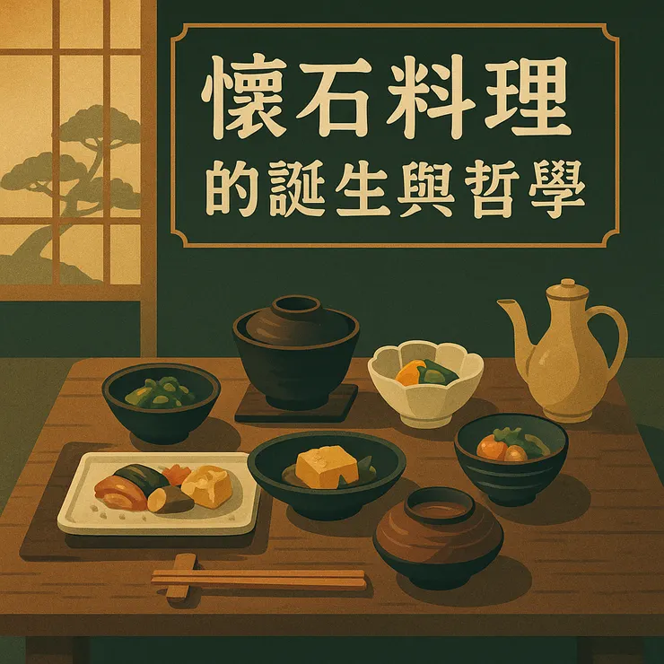懷石料理的誕生與哲學：茶道中的一席料理
