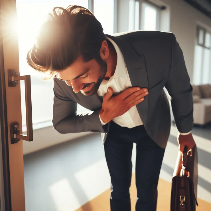 彎腰並不等於失去尊嚴，而是一種智慧，一種對謙虛、謙遜的肢體闡發。