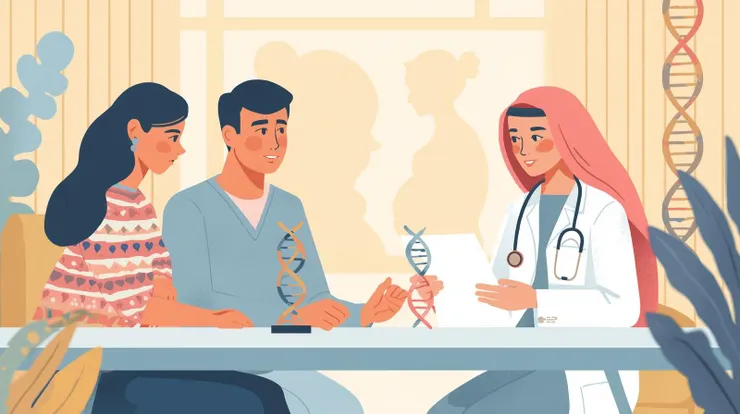 婚前或孕前基因檢測，給家庭多一份掌控未來的安心。