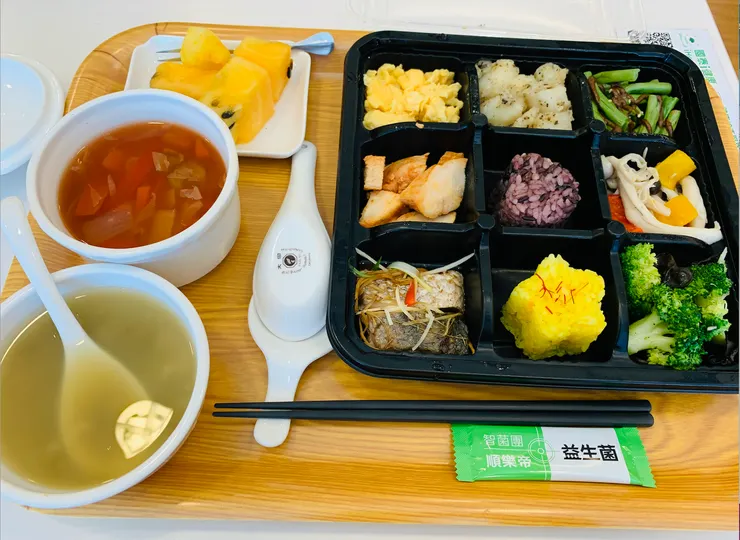 非常豐盛的午餐