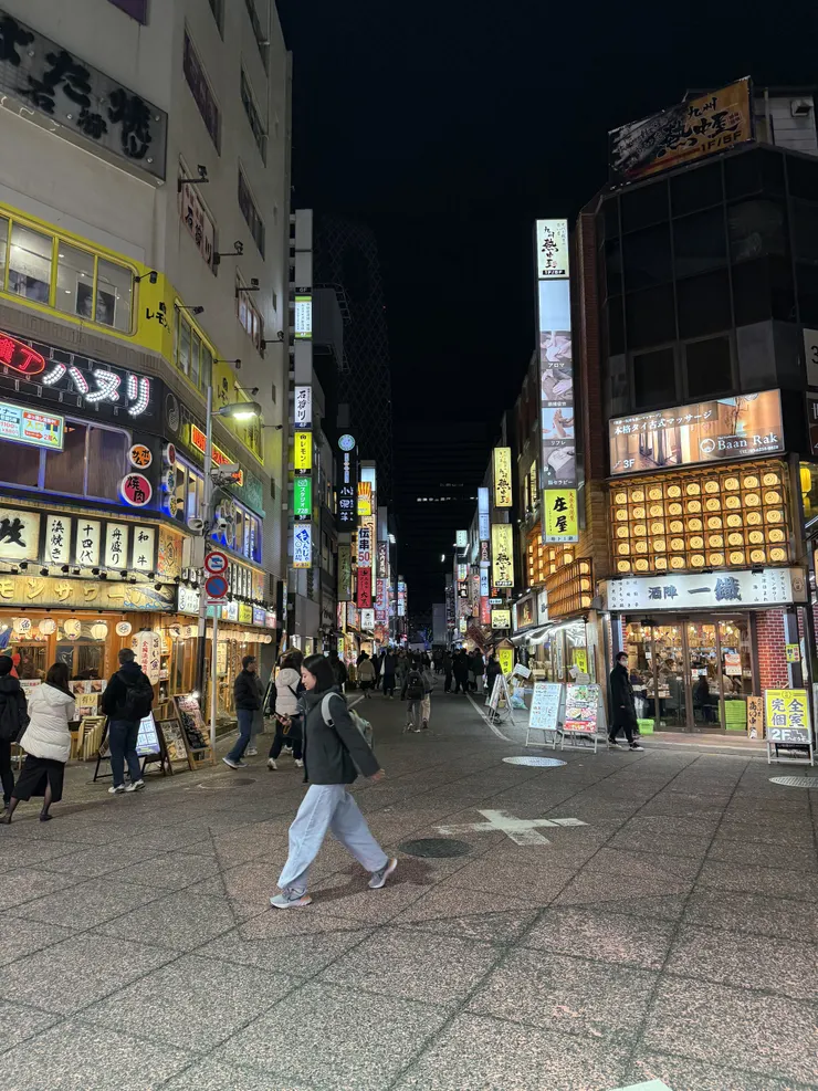 新宿中央通。