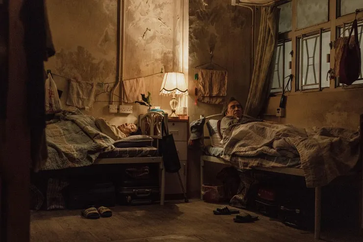 胡楓(右)與姜大衛(左)曾經叱吒6、70年代香港電影,到古稀之年仍能在電影發光發亮