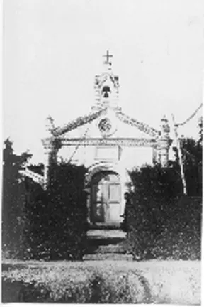 ▲1886年天主堂舊照(圖片來源：天主堂官方網站)