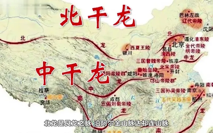 中國三大龍脈