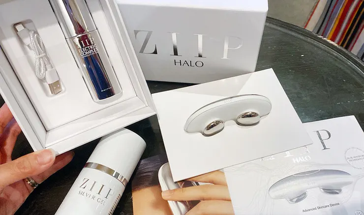 美容儀推薦│ZIIP HALO 好萊塢名人加持「掌上型」奈米微電流智能美膚管家