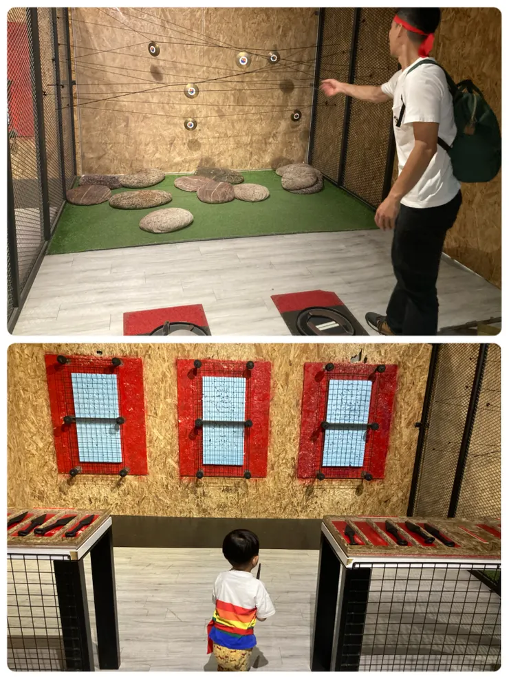 第七關迴旋鏢、還有超級難的第八關苦無！