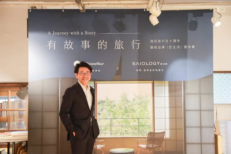 圖說：九州觀光機構海外事業部部長川村和彦暢談對九州觀光的規劃以及與【匠生活】合作的美好經驗。（資料來源：飛亞旅行社/匠生活）