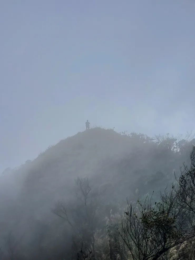 突然間的雲霧繚繞