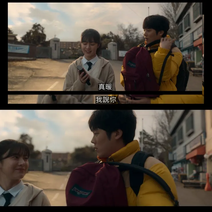 奉皙的溫柔體貼 X 喜秀的甜言蜜語。（Source : Disney +）