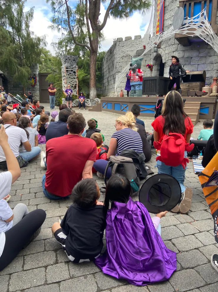 園內的萬聖節小劇場