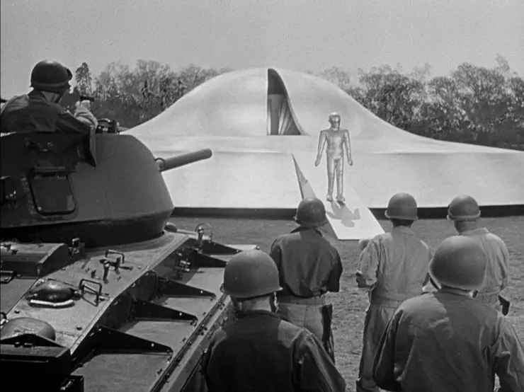 科幻電影、黑色電影1951年版《當地球停止轉動, The Day the Earth Stood Still》