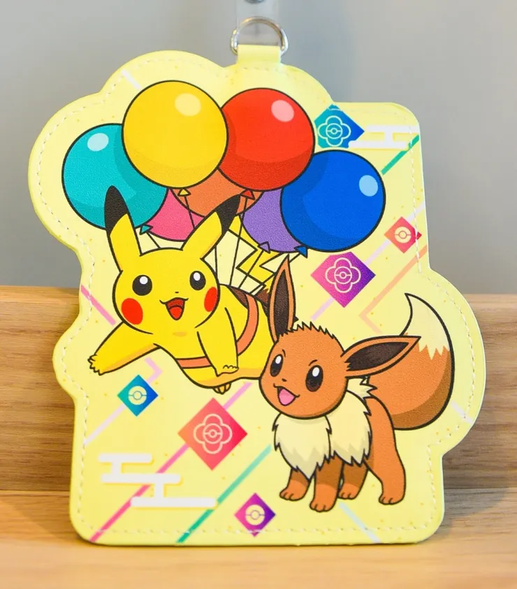 寶可夢票卡夾背面。圖：桃捷提供