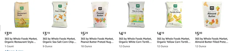 365 系列：零嘴類。