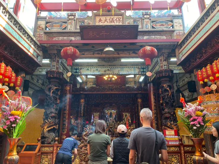 正殿祭祀保儀大夫張巡