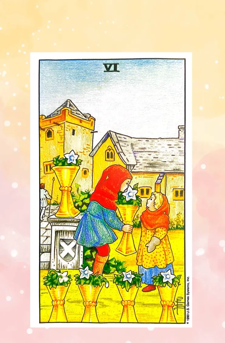 塔羅聖杯6號牌