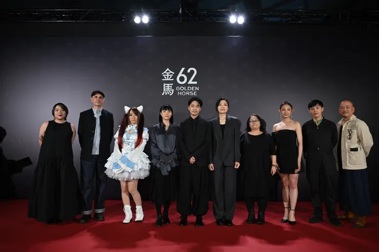 第 62 屆金馬獎頒獎典禮，《甘露水》劇組。／影像提供：台北金馬影展執行委員會