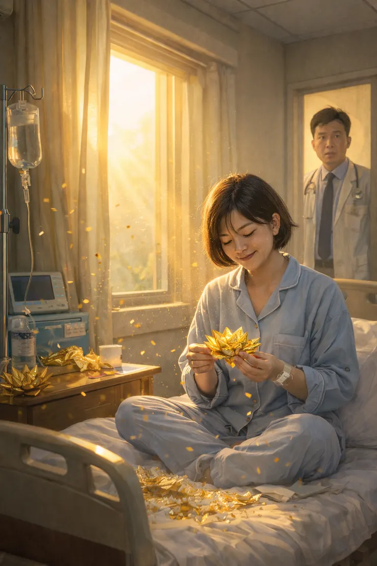 病房限定的蓮花開口笑