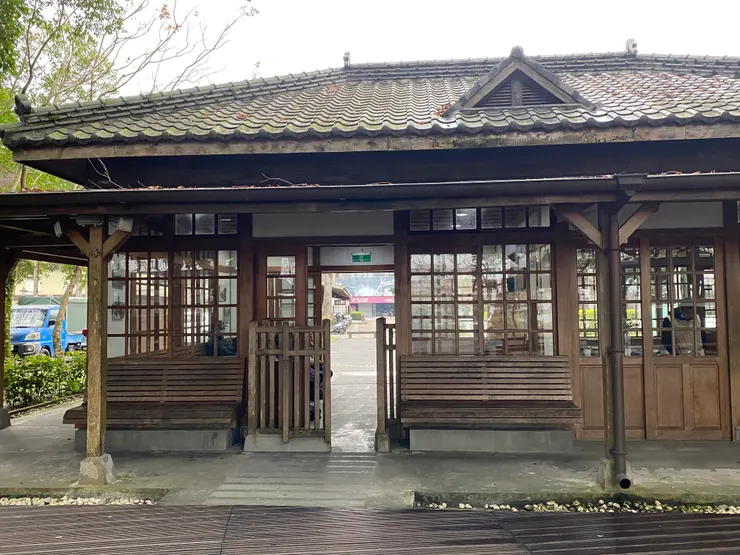 竹林車站外觀